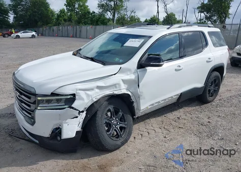 2021 GMC Acadia Awd At4 из США, поврежденный, VIN 1GKKNLLS6MZ172595